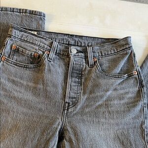 Levi’s 501 Big E Grey Jeans Size W27 L26